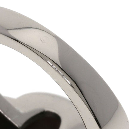 Van Cleef & Arpels Pure Alhambra Shell Ring K18 White Gold Ladies [Used]