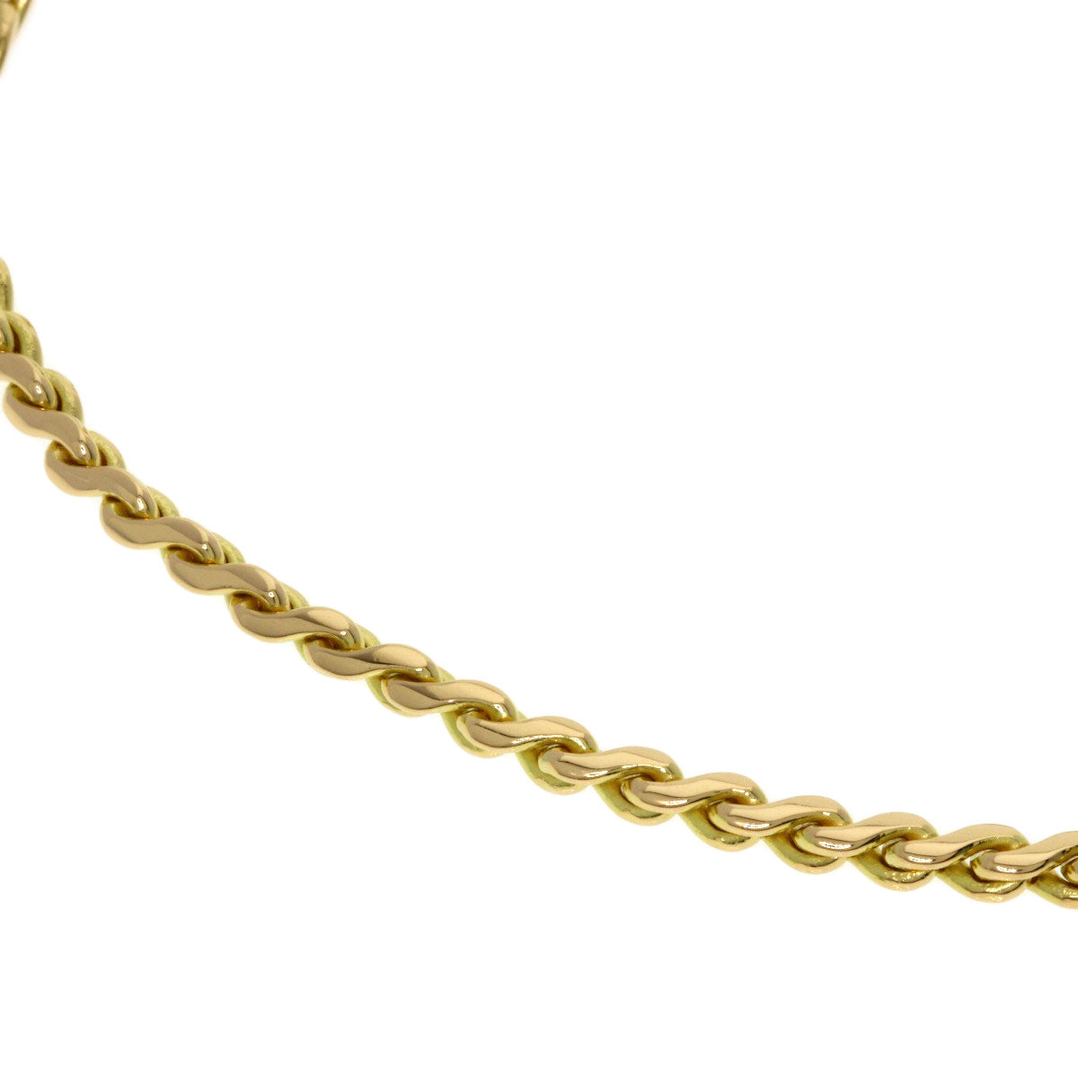 CARTIER Chain vintage Bracelet K18 Yellow Gold Ladies [Used]