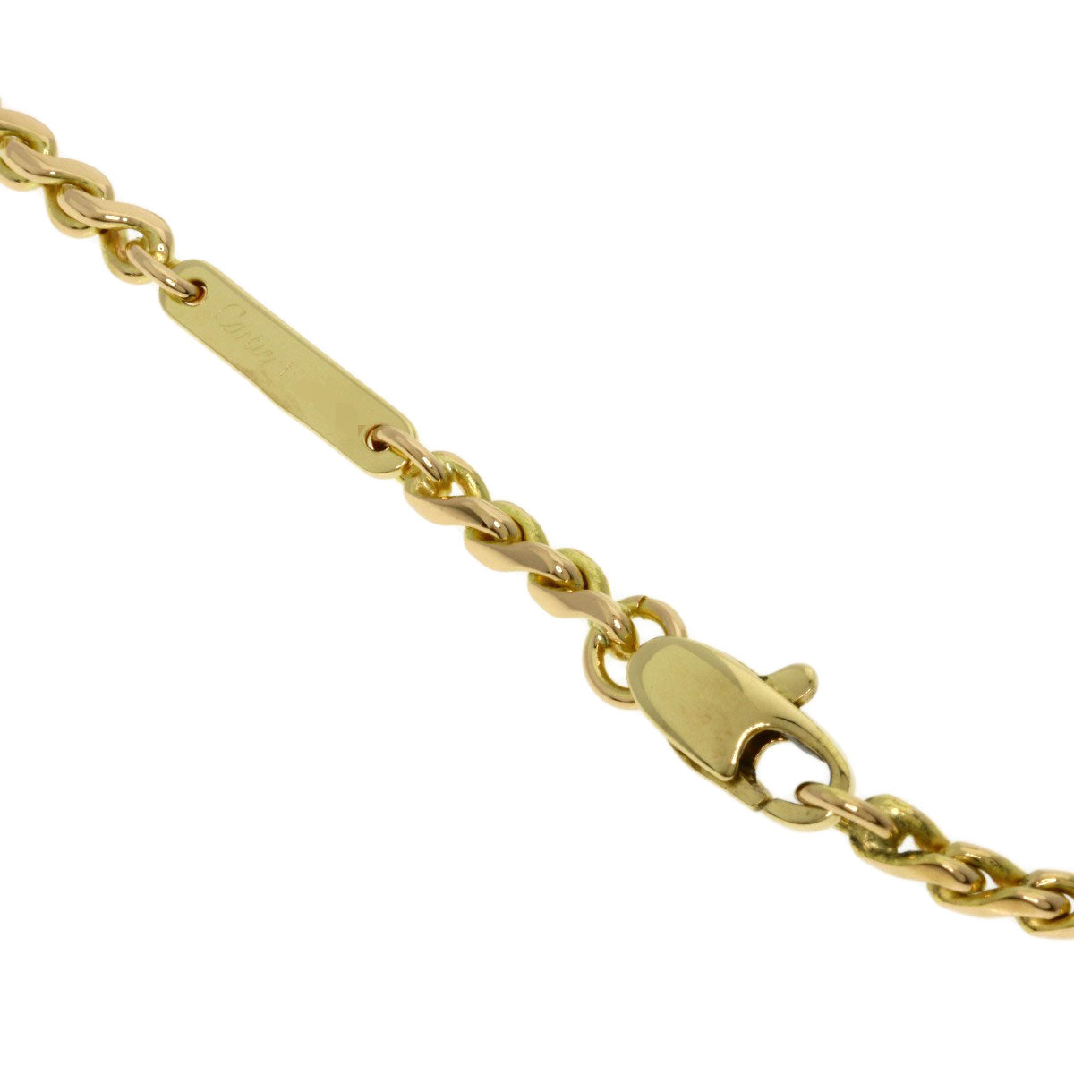 CARTIER Chain vintage Bracelet K18 Yellow Gold Ladies [Used]