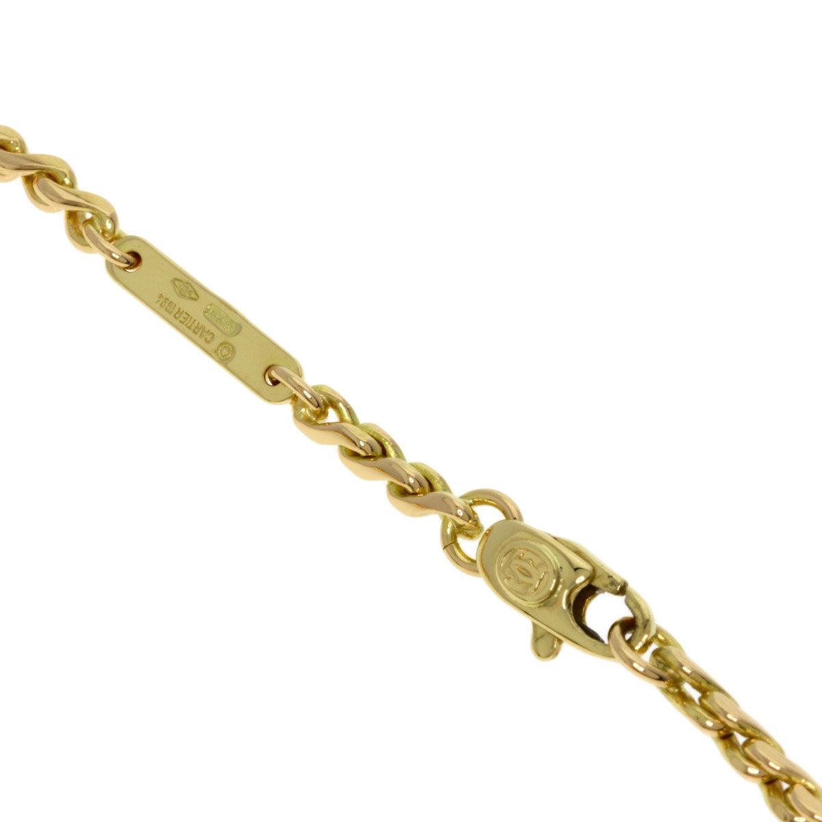 CARTIER Chain vintage Bracelet K18 Yellow Gold Ladies [Used]