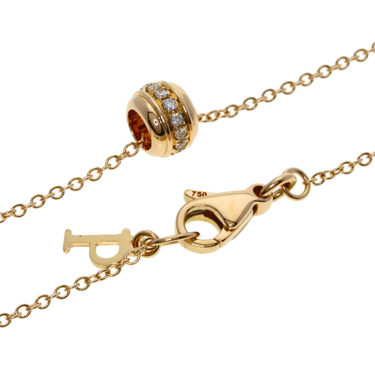 PIAGET possession Diamond Necklace K18 Pink Gold Ladies [Used]