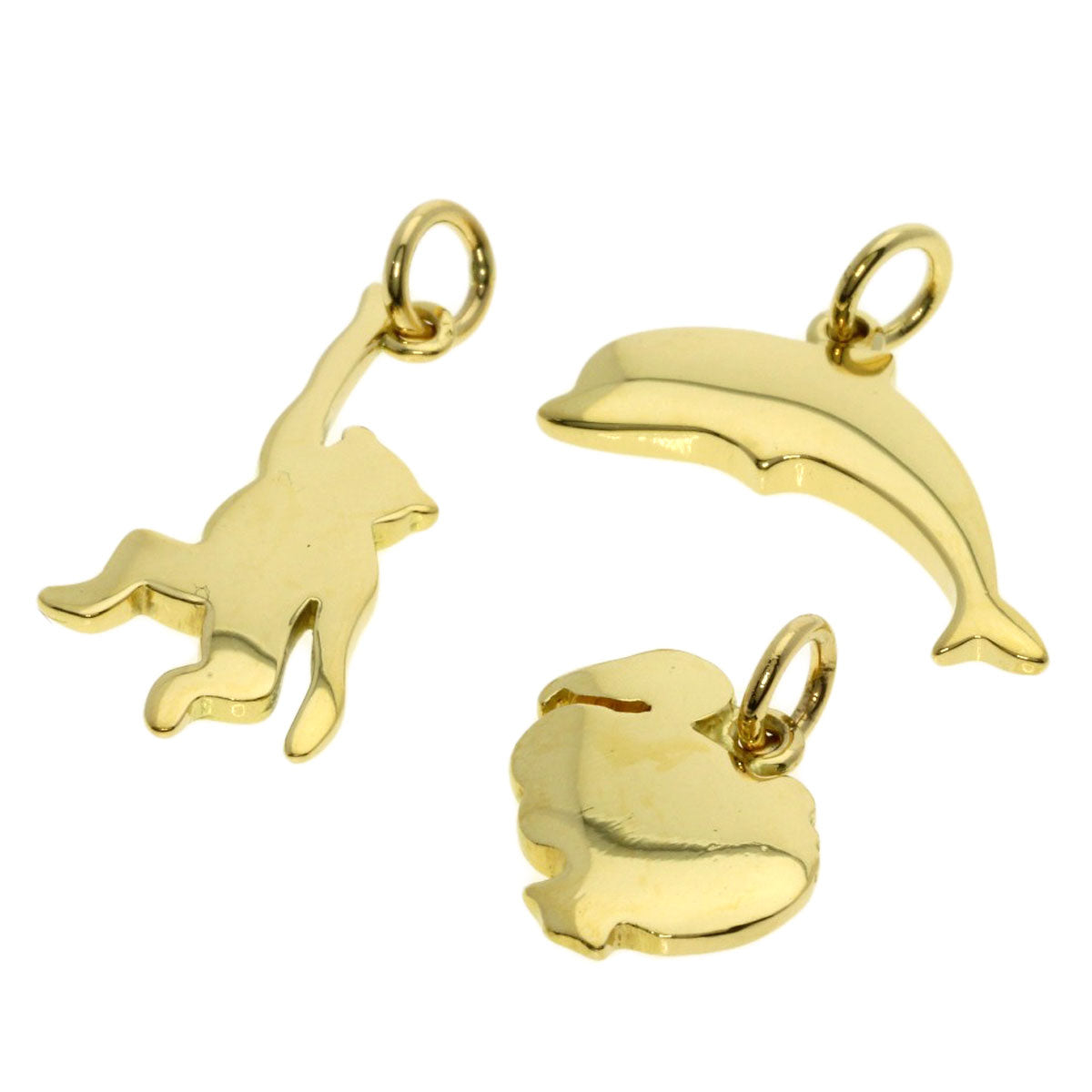 Pomellato DoDo Charm 13-Piece Set Pendant top K18 Yellow Gold Ladies [Used]