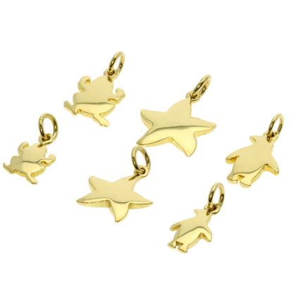 Pomellato DoDo Charm 13-Piece Set Pendant top K18 Yellow Gold Ladies [Used]