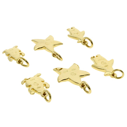 Pomellato DoDo Charm 13-Piece Set Pendant top K18 Yellow Gold Ladies [Used]