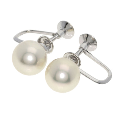 TASAKI Akoya pearl Pearl Earring K14 White Gold Ladies [Used]