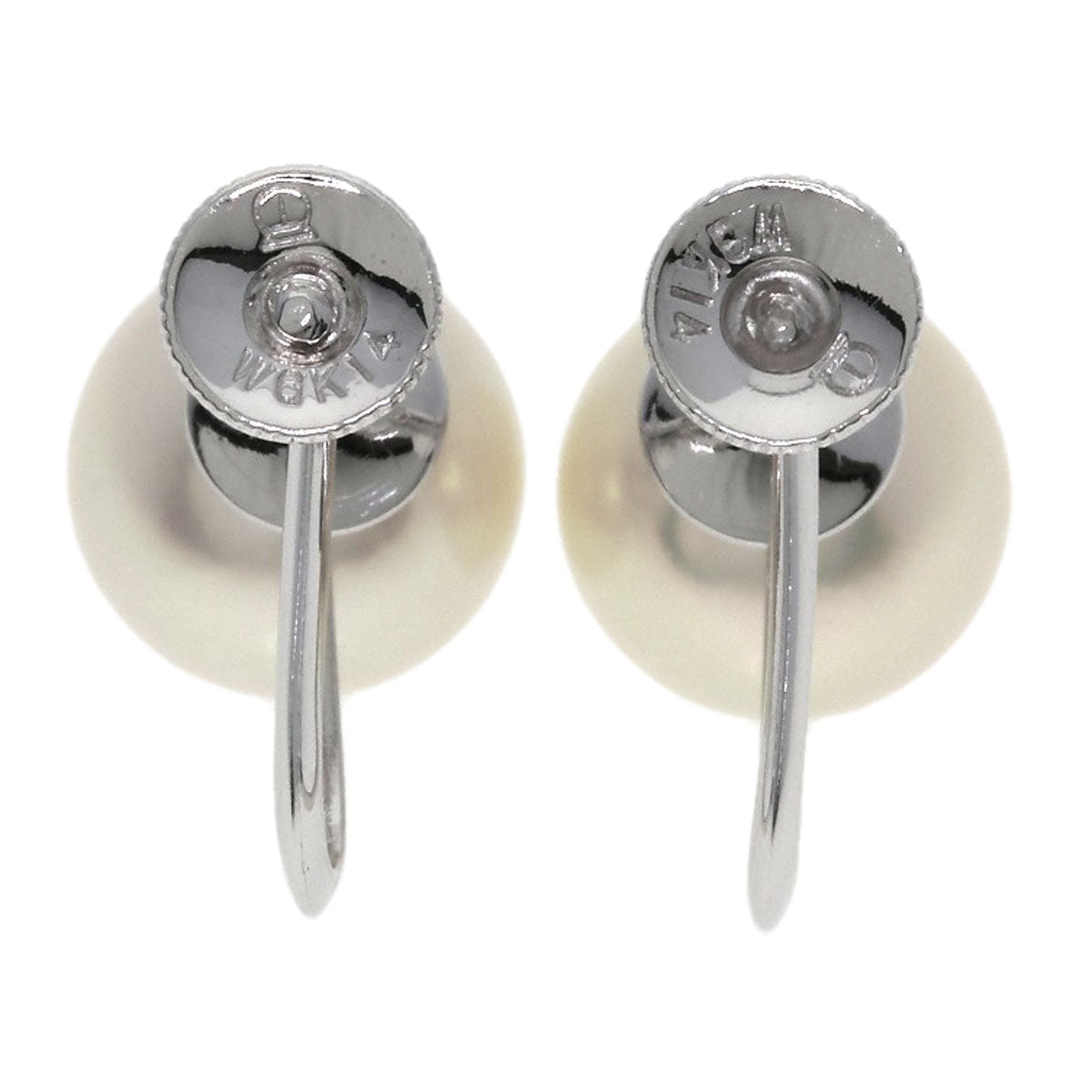 TASAKI Akoya pearl Pearl Earring K14 White Gold Ladies [Used]