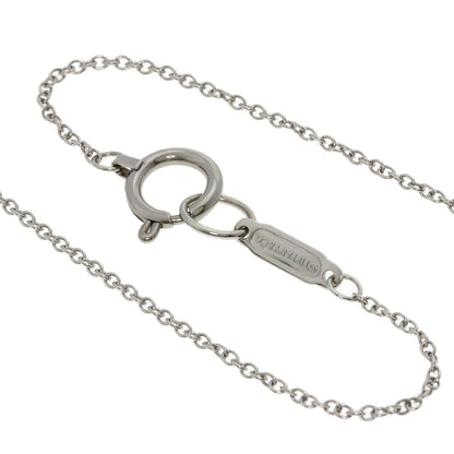 TIFFANY&Co. Solest Aquamarine Diamond Necklace Platinum PT950 Ladies [Used]