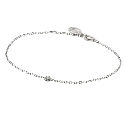 CARTIER Amour SM Diamond Bracelet K18 White Gold Ladies [Used]