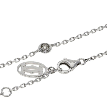CARTIER Amour SM Diamond Bracelet K18 White Gold Ladies [Used]