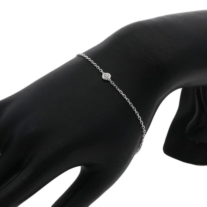CARTIER Amour SM Diamond Bracelet K18 White Gold Ladies [Used]