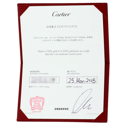 CARTIER Amour SM Diamond Bracelet K18 White Gold Ladies [Used]