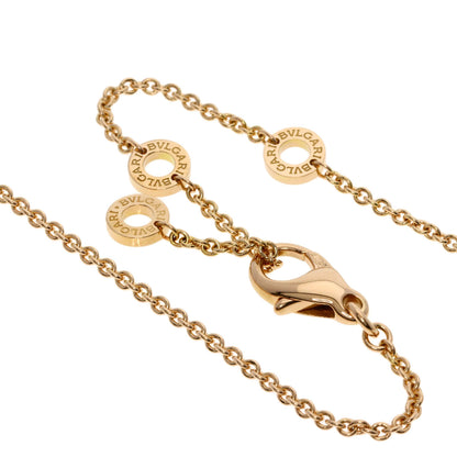 BVLGARI B.zero1 Black Ceramic Necklace K18 Pink Gold Ladies [Used]