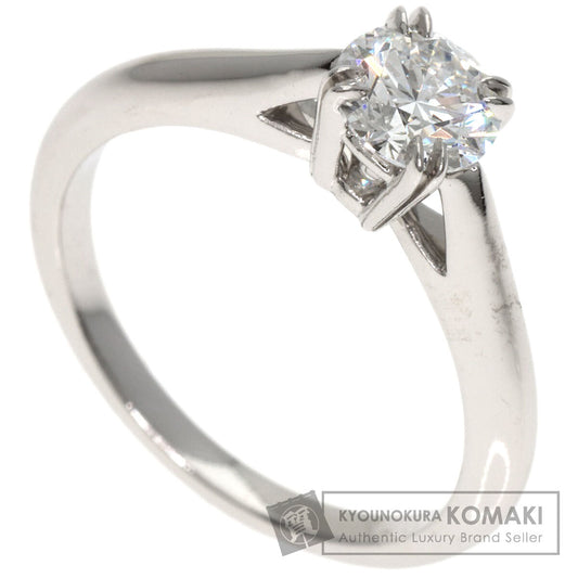 HARRY WINSTON Solitaire Diamond Ring Platinum PT950 Ladies [Used]