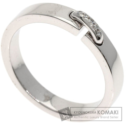 Chaumet Lien Evidance Wedding Ring Diamond #58 Ring K18 White Gold Ladies [Used]