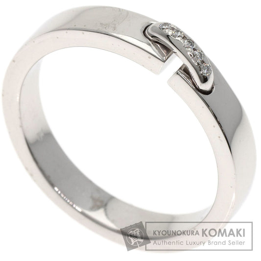Chaumet Lien Evidance Wedding Ring Diamond #58 Ring K18 White Gold Ladies [Used]