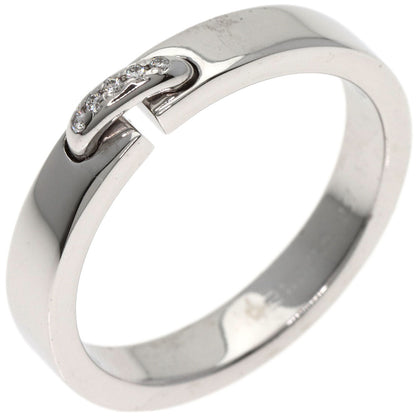Chaumet Lien Evidance Wedding Ring Diamond #58 Ring K18 White Gold Ladies [Used]