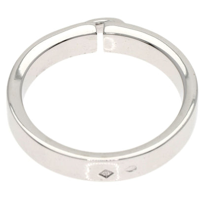 Chaumet Lien Evidance Wedding Ring Diamond #58 Ring K18 White Gold Ladies [Used]