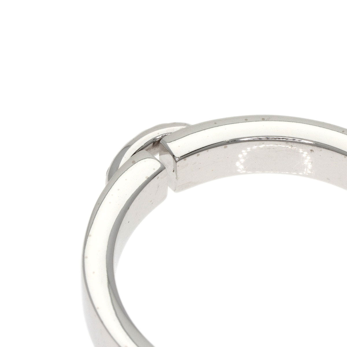 Chaumet Lien Evidance Wedding Ring Diamond #58 Ring K18 White Gold Ladies [Used]