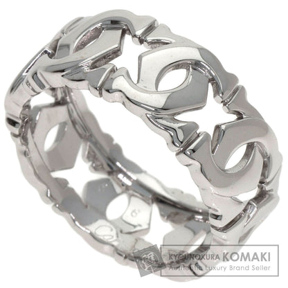 カルティエ アントルラセ #56 リング・指輪 K18ホワイトゴールド レディース 【中古】【CARTIER】
