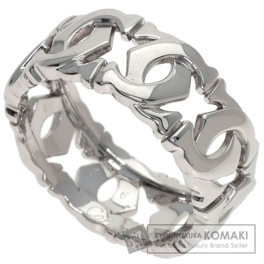 カルティエ アントルラセ #56 リング・指輪 K18ホワイトゴールド レディース 【中古】【CARTIER】