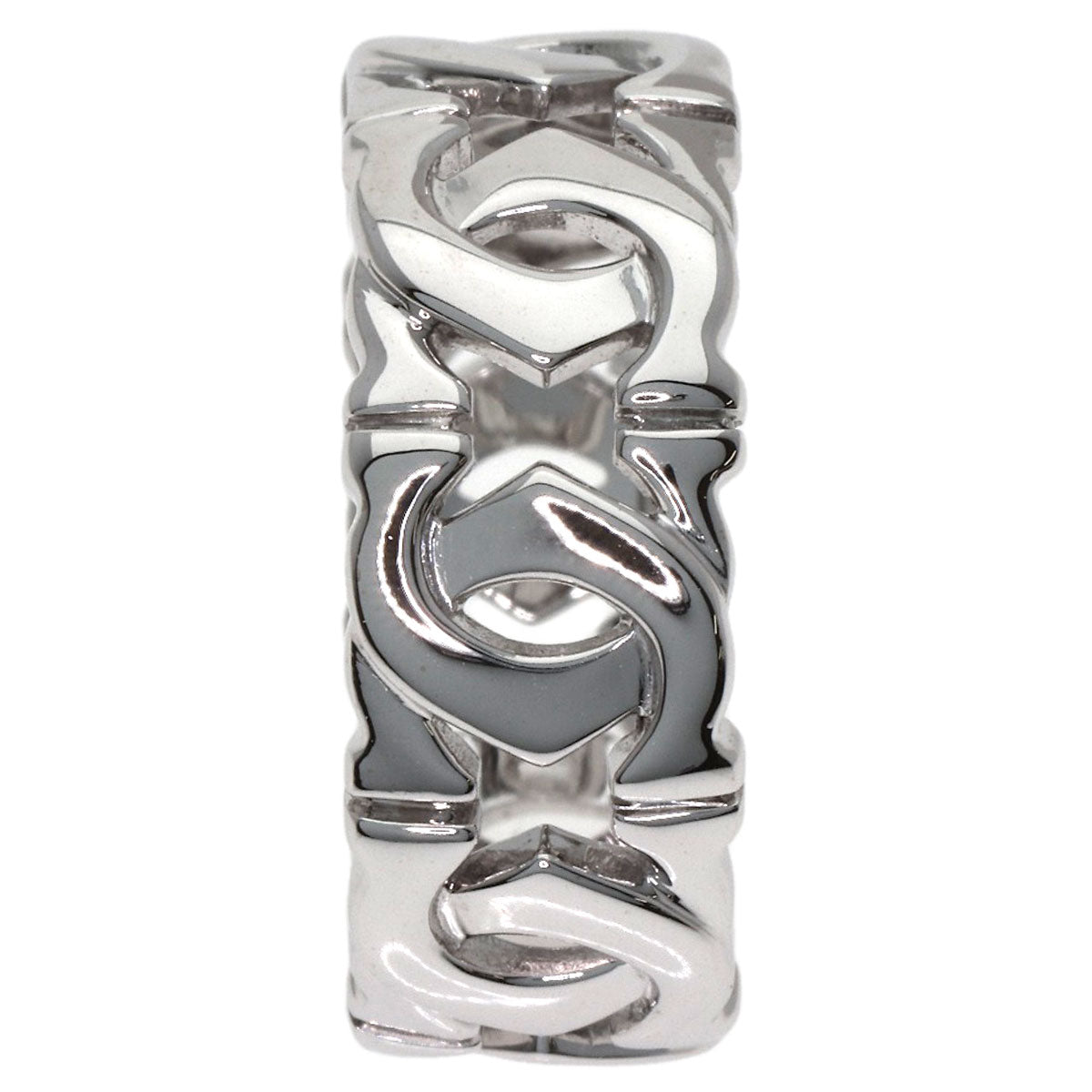 カルティエ アントルラセ #56 リング・指輪 K18ホワイトゴールド レディース 【中古】【CARTIER】