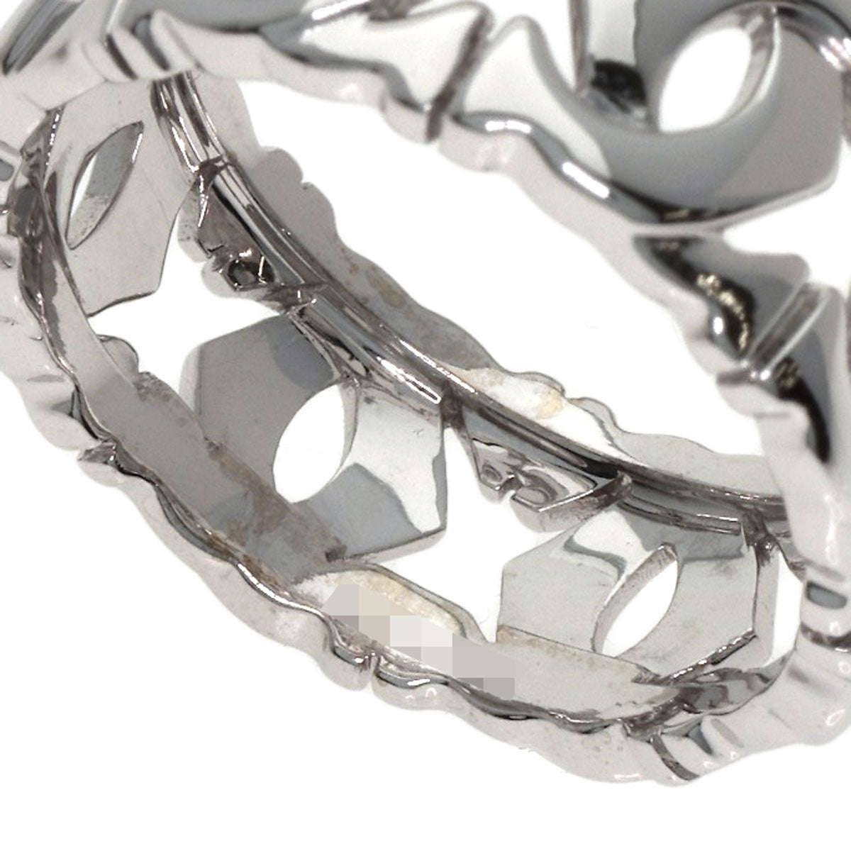 カルティエ アントルラセ #56 リング・指輪 K18ホワイトゴールド レディース 【中古】【CARTIER】