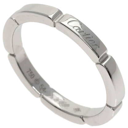 CARTIER Mayon PANTHERE # 54 Ring K18 White Gold Ladies [Used]