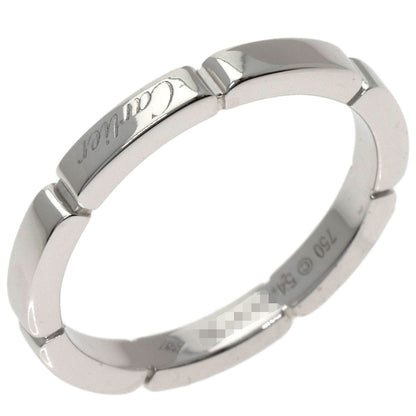 CARTIER Mayon PANTHERE # 54 Ring K18 White Gold Ladies [Used]