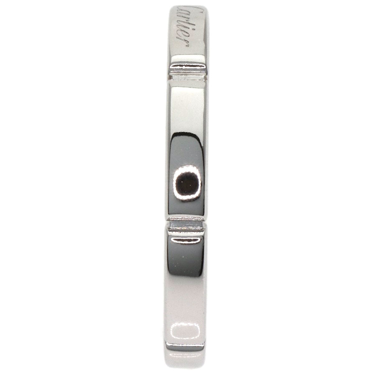CARTIER Mayon PANTHERE # 54 Ring K18 White Gold Ladies [Used]