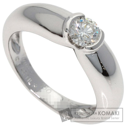 CARTIER Sherry Ring Diamond #48 Ring K18 White Gold Ladies [Used]