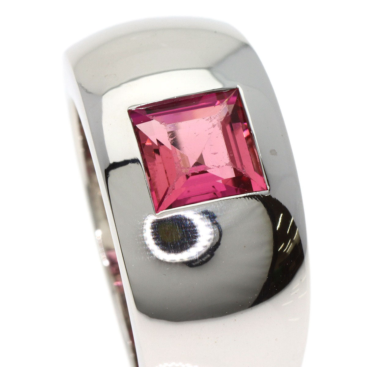 Chaumet Pink　Tourmaline Ring K18 White Gold Ladies [Used]