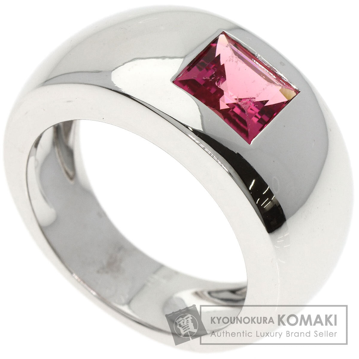 Chaumet Pink　Tourmaline Ring K18 White Gold Ladies [Used]