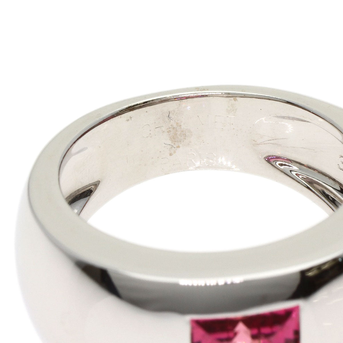 Chaumet Pink　Tourmaline Ring K18 White Gold Ladies [Used]