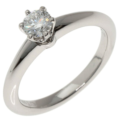 TIFFANY&Co. Solitaire Diamond Ring Platinum PT950 Ladies [Used]