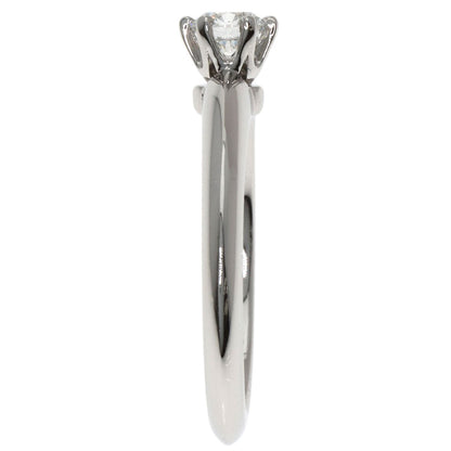 TIFFANY&Co. Solitaire Diamond Ring Platinum PT950 Ladies [Used]