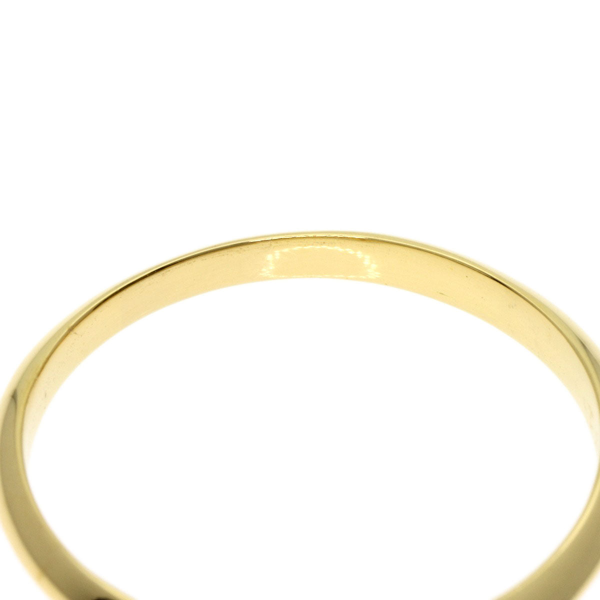 TIFFANY&Co. Solitaire Diamond Ring K18 Yellow Gold Ladies [Used]