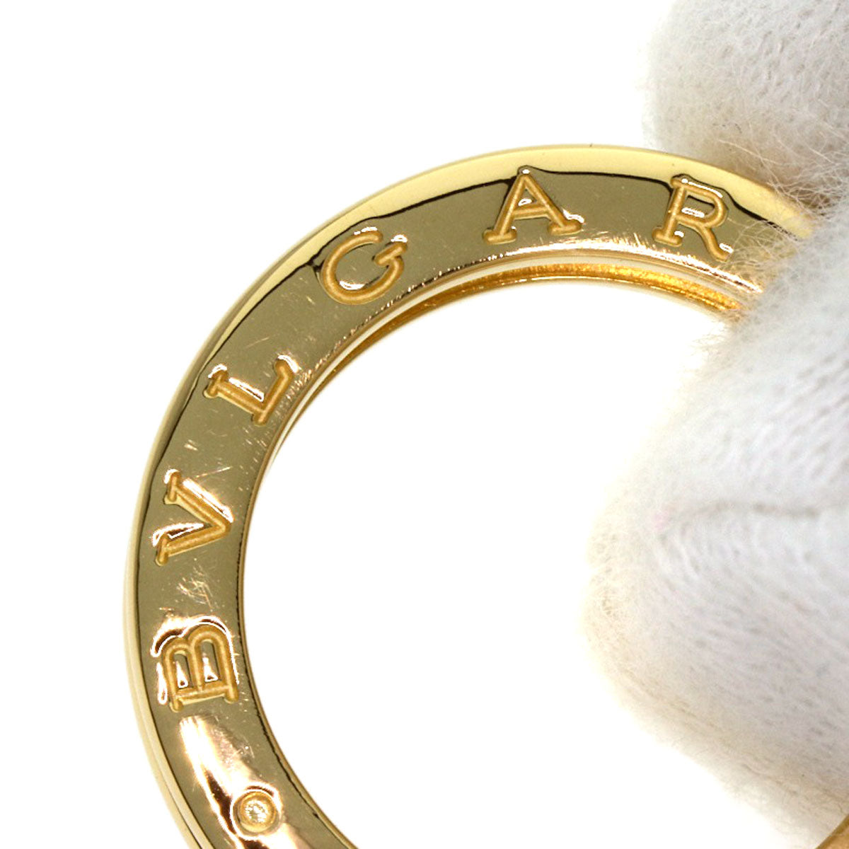 BVLGARI B.zero1 1 band #51 Ring K18 Yellow Gold Ladies [Used]