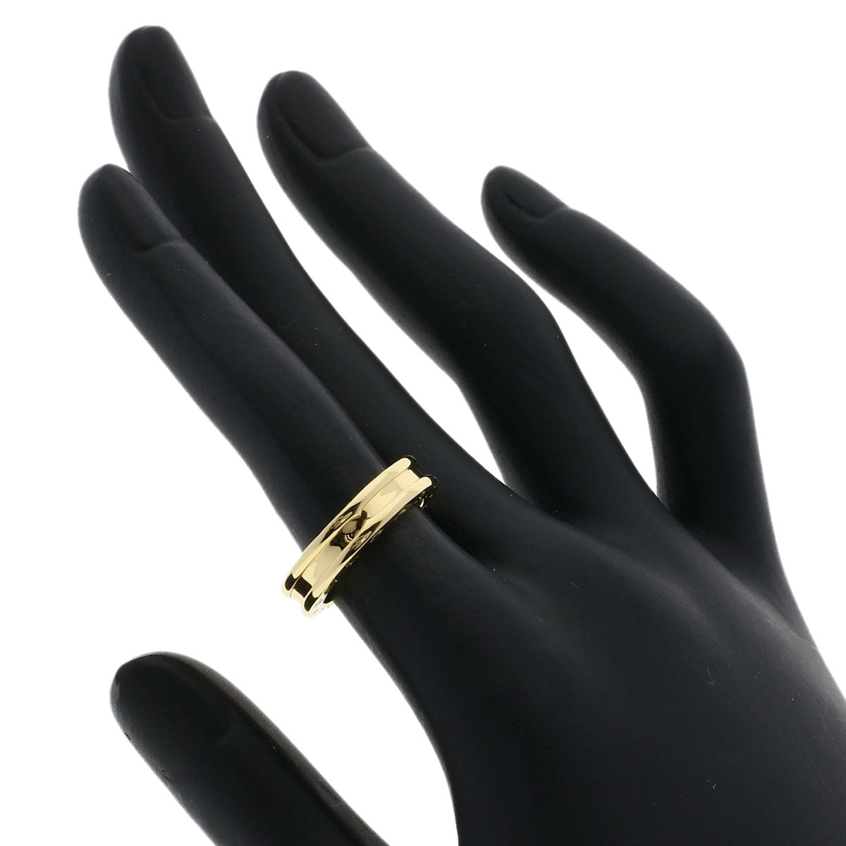 BVLGARI B-zero1B-zero1 1 Band #49 Ring K18 Yellow Gold Ladies [Used]