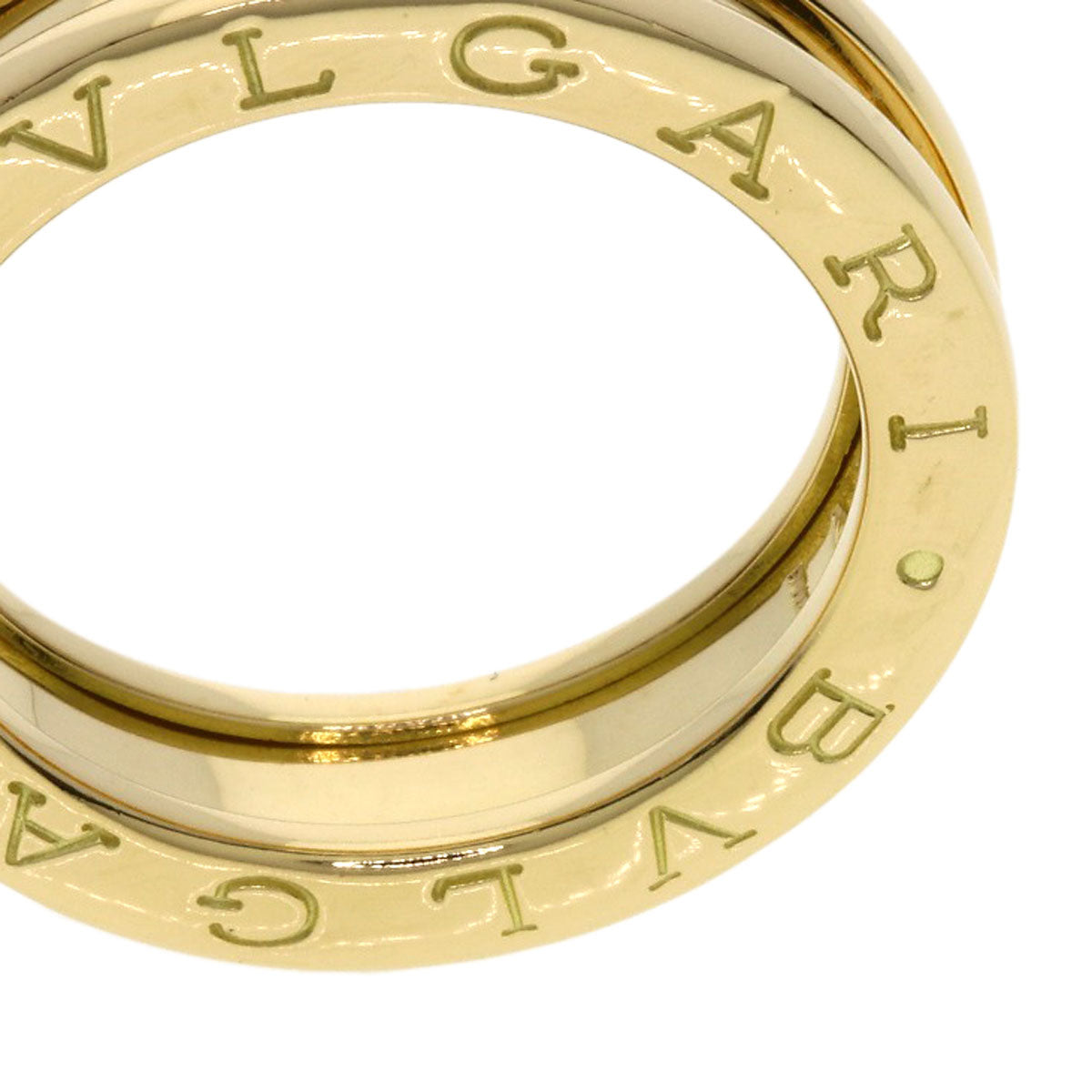 BVLGARI B-zero1B-zero1 1 Band #49 Ring K18 Yellow Gold Ladies [Used]