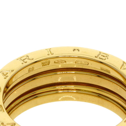 BVLGARI B.zero1 2 Band #58 Ring K18 Yellow Gold Ladies [Used]