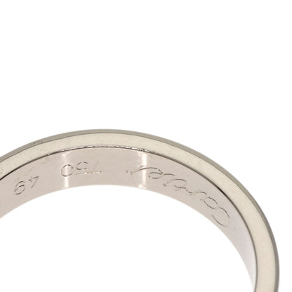 CARTIER Mini love ring #49 Ring K18 White Gold Ladies [Used]