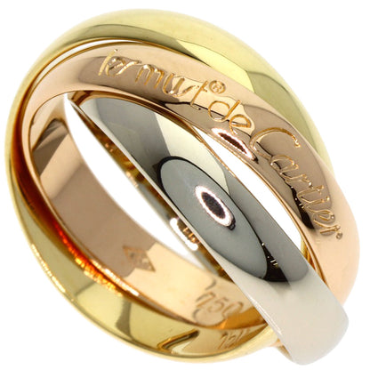 CARTIER Trinity #48 Ring K18 Yellow Gold 18K Pink GoldLadies [Used]