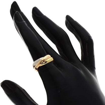 CARTIER Trinity #48 Ring K18 Yellow Gold 18K Pink GoldLadies [Used]