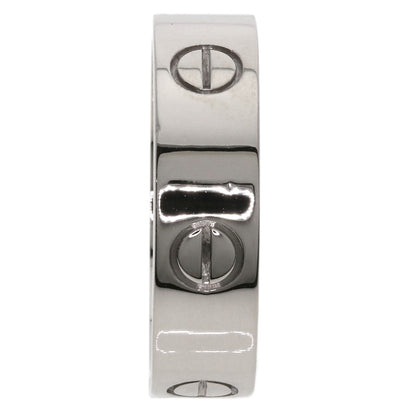 CARTIER love ring#60 Ring K18 White Gold Ladies [Used]