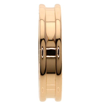 BVLGARI B.zero1 1 Band #47 Ring K18 Pink Gold Ladies [Used]