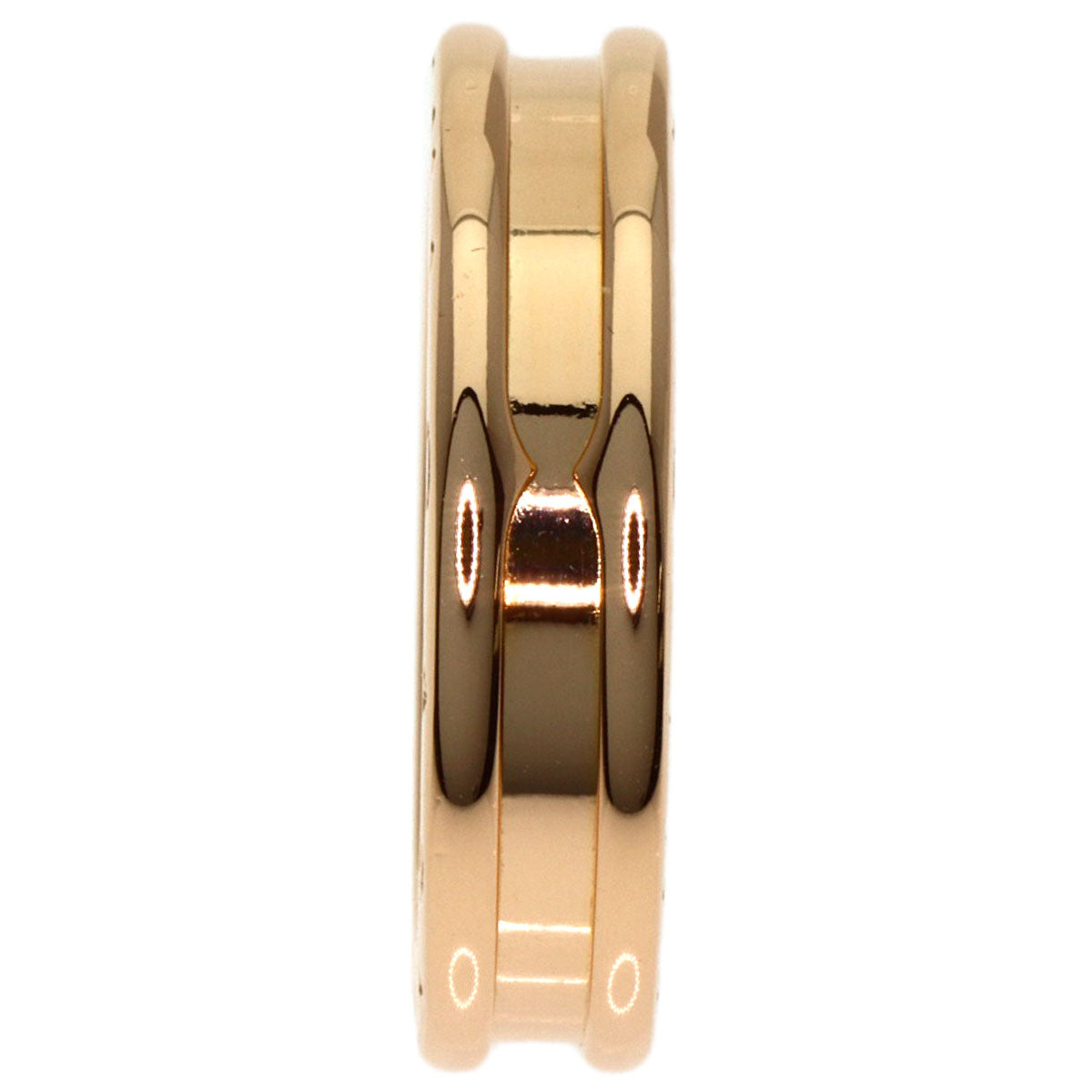 BVLGARI B.zero1 1 band #49 Ring K18 Pink Gold Ladies [Used]