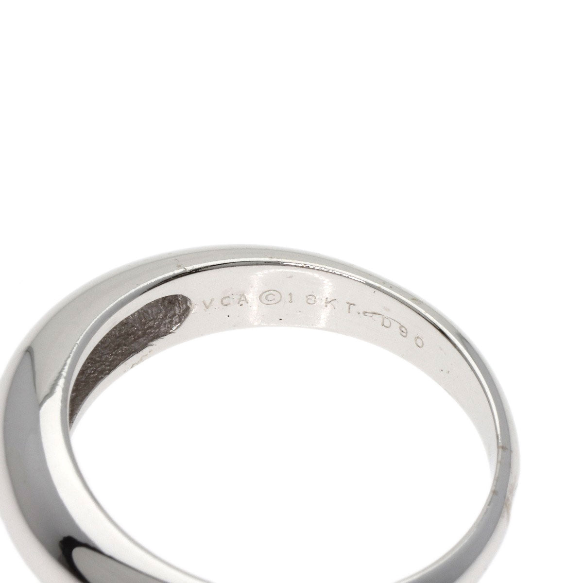 Van Cleef & Arpels Senior tulle Ring K18 White Gold Ladies [Used]