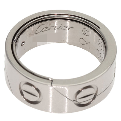CARTIER Astro love ring # 50 Ring K18 White Gold Ladies [Used]