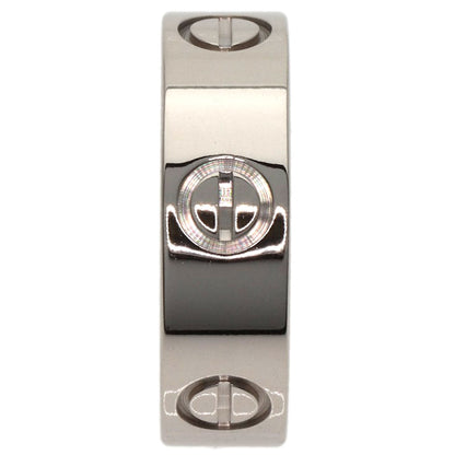 CARTIER love ring #49 Ring K18 White Gold Ladies [Used]