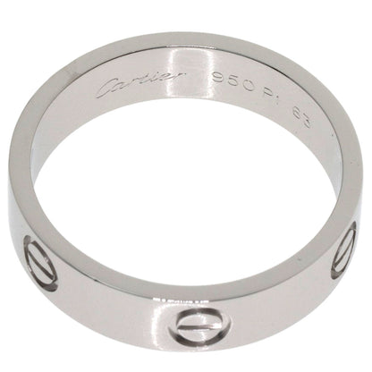 CARTIER love ring #63 Ring Platinum PT950 unisex [Used]